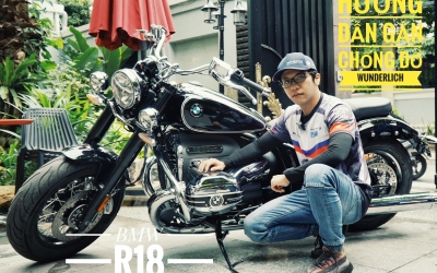 HƯỚNG DẪN GẮN CHỐNG ĐỔ WUNDERLICH CHO BMW R18 