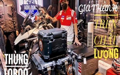 THÙNG NHÔM LOBOO CHO CÁC DÒNG XE ADVENTURE VÀ TOURING 