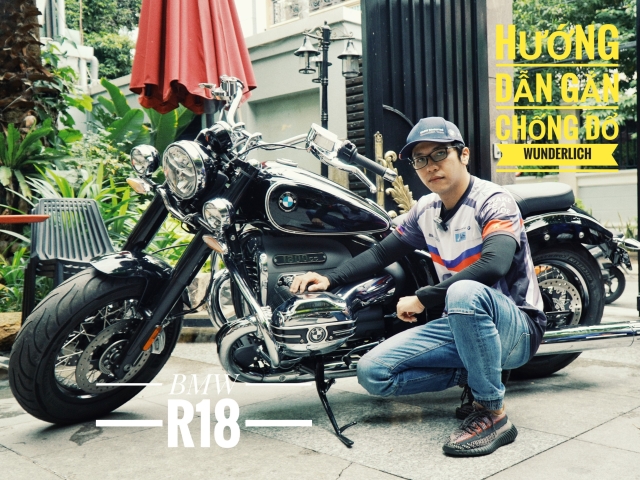 HƯỚNG DẪN GẮN CHỐNG ĐỔ WUNDERLICH CHO BMW R18 