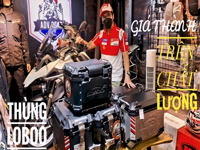 THÙNG NHÔM LOBOO CHO CÁC DÒNG XE ADVENTURE VÀ TOURING 